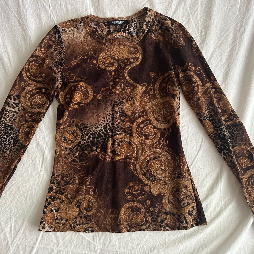 Karen Kane Vintage lace top